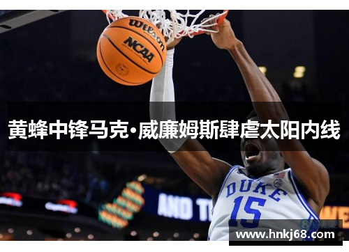 黄蜂中锋马克·威廉姆斯肆虐太阳内线